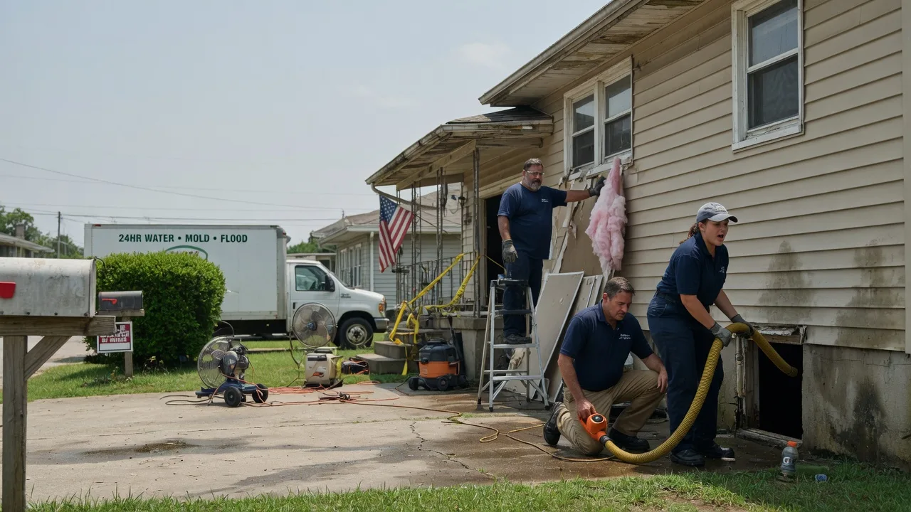 Water Damage Repair in Linwood, KS near me